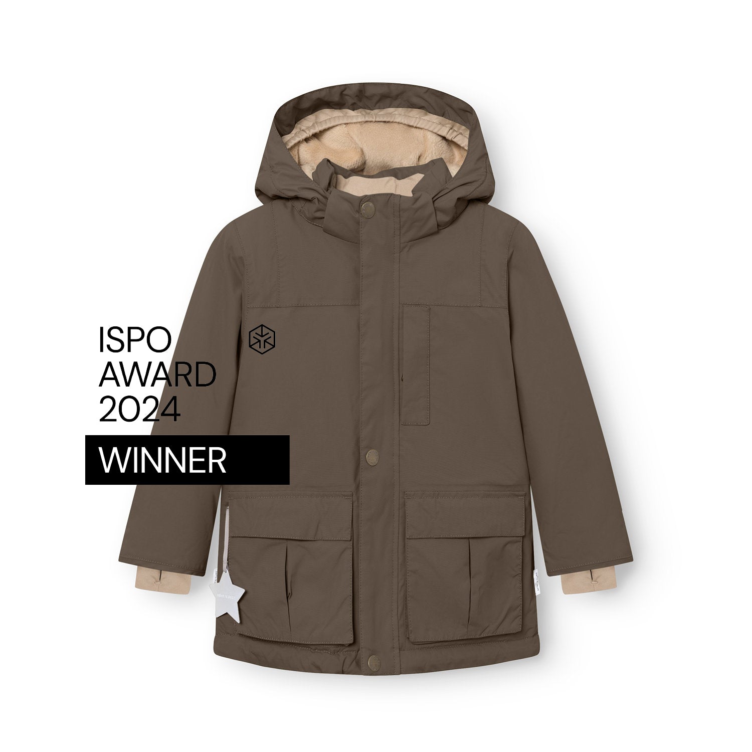 MATKASTORIO Winterjacke mit Fleecefutter. GRS