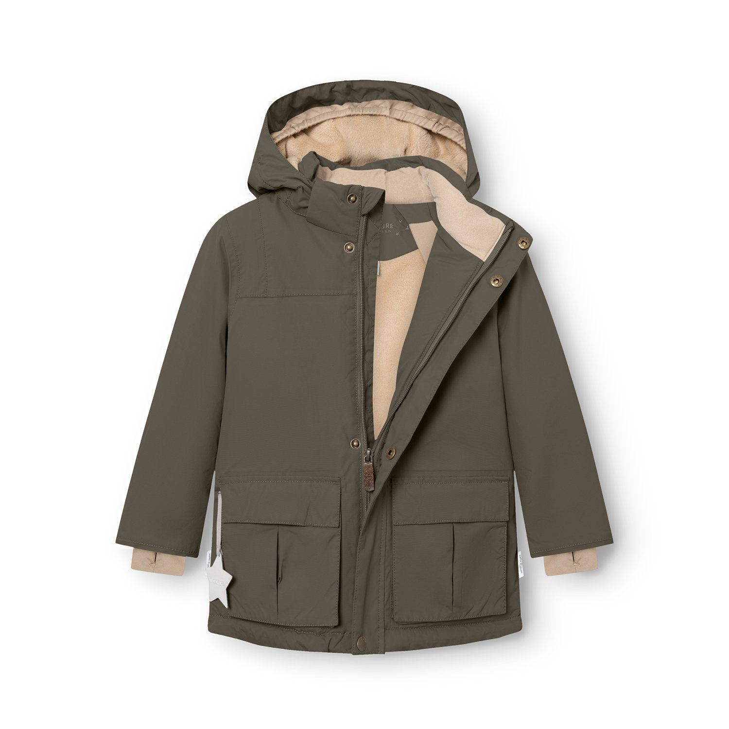 MATKASTORIO Winterjacke mit Fleecefutter. GRS