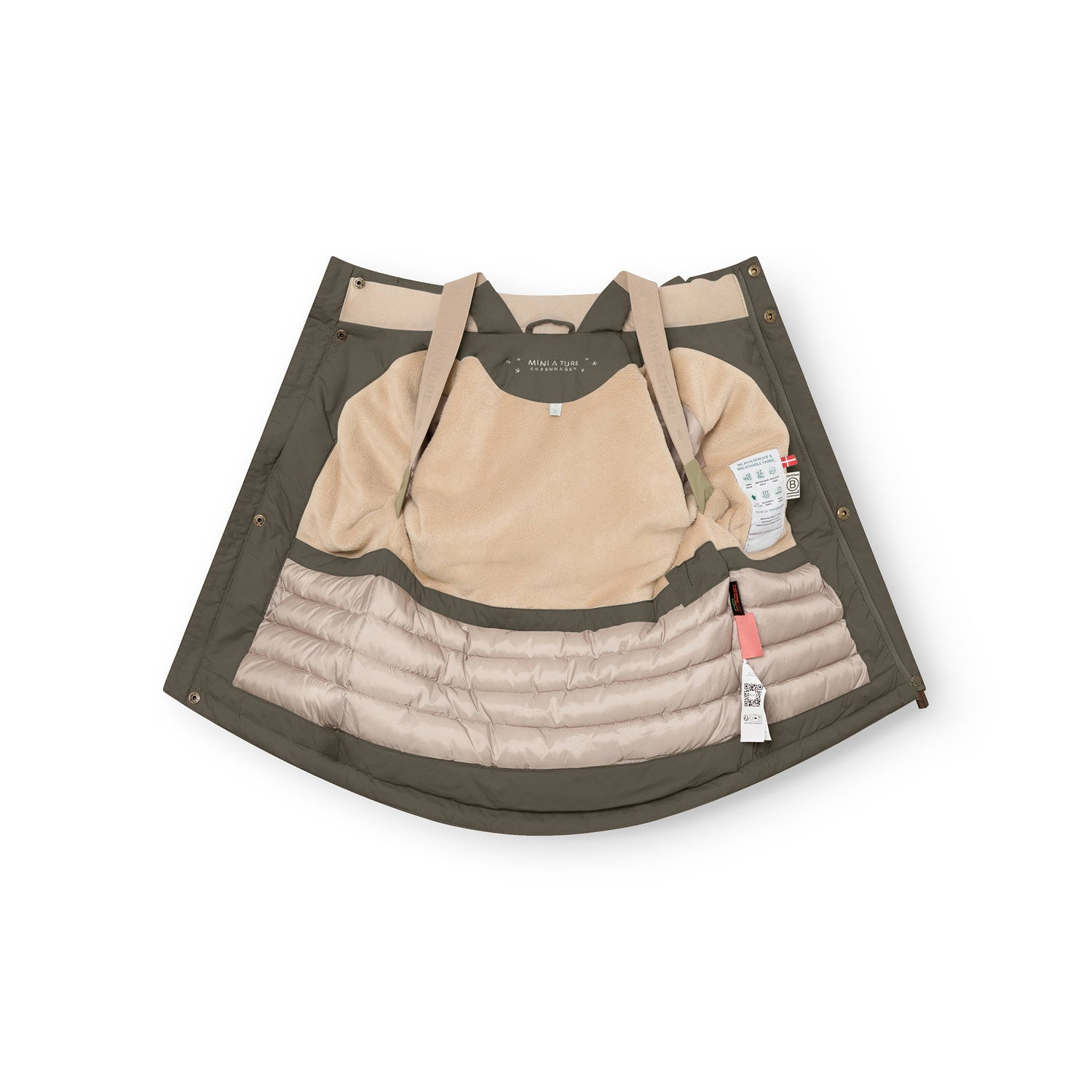 MATKASTORIO Winterjacke mit Fleecefutter. GRS