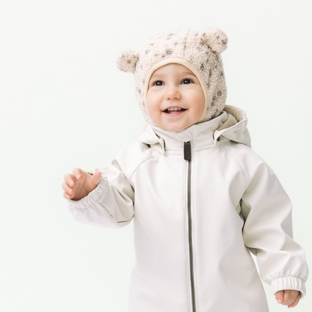 MATJEFFI Teddyfleece-Schlupfmütze. GRS