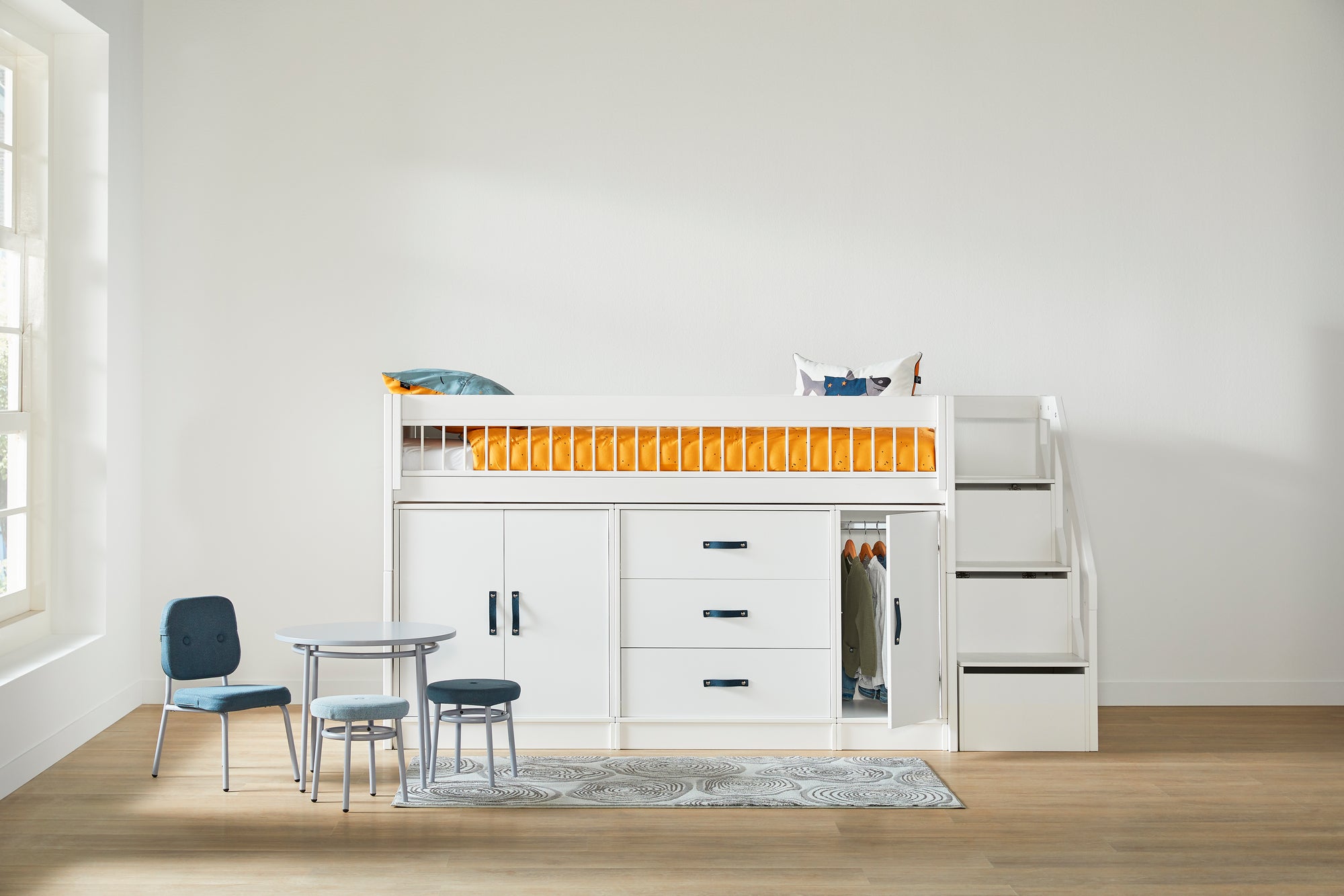 Mid sleeper bed: the perfect solution for play, learning, and sleep - LIFETIME Kidsrooms