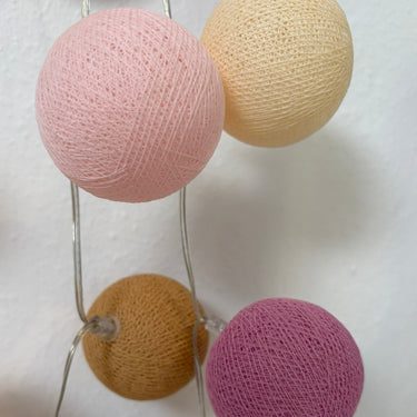 Cotton Light Chain - Pink Lily