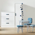 ALL - IN - ONE Tall Wardrobe with Doors, Shelf and Clothes Rail All - in - one Storage LIFETIME Kidsrooms