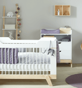 Baby Cot (2 - in - 1) 70x140 cm Baby cot LIFETIME Kidsrooms