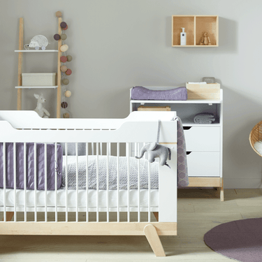 Baby Cot (2 - in - 1) 70x140 cm Baby cot LIFETIME Kidsrooms