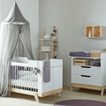 Baby Cot (2 - in - 1) 70x140 cm | LIFETIME Kidsrooms