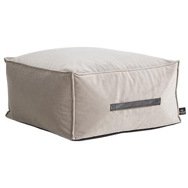 Big Velour Pouf - Grey Pouf LIFETIME Kidsrooms