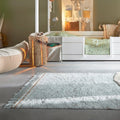 Blue Tufted Rug - Canoe Adventure Rug LIFETIME Kidsrooms