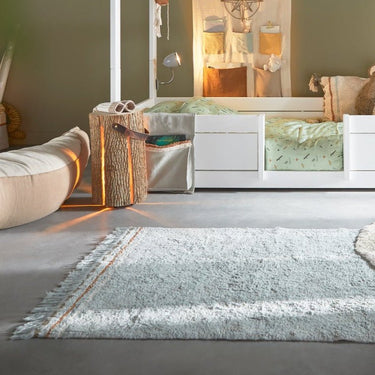 Blue Tufted Rug - Canoe Adventure Rug LIFETIME Kidsrooms