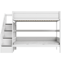 Bunk Bed with Staircase 120x200 cm LIFETIME Kidsrooms