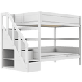 Bunk Bed with Staircase 120x200 cm LIFETIME Kidsrooms