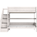 Bunk Bed with Staircase 120x200 cm LIFETIME Kidsrooms
