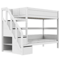 Bunk Bed with Staircase 90x200 cm Bed LIFETIME Kidsrooms