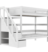 Bunk Bed with Staircase - Breeze Bed LIFETIME Kidsrooms