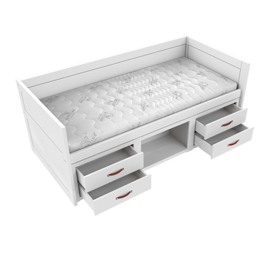 Cabin Bed incl. Drawers and Storage Bed LIFETIME Kidsrooms