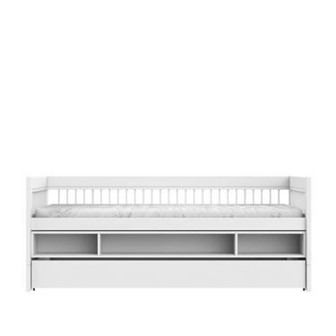 Cabin Bed incl. Storage and Bed Drawer - Breeze Bed LIFETIME Kidsrooms