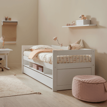 Cabin Bed incl. Storage and Bed Drawer - Breeze Bed LIFETIME Kidsrooms