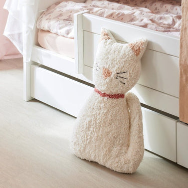 Cat Tufted Cushion - Cat & Bow Cushion LIFETIME Kidsrooms