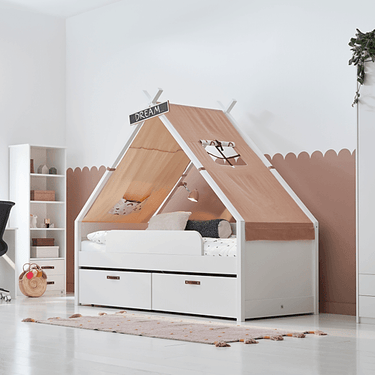 Cool Kids Tipi Bed 66 cm - Rainbow Cool Kids bed LIFETIME Kidsrooms