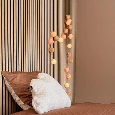 Cotton Light Chain - Crisp Peach Lamp LIFETIME Kidsrooms