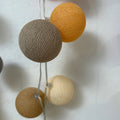 Cotton Light Chain - Crisp Peach Lamp LIFETIME Kidsrooms