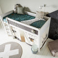 Fabric Cover for Bed Rail - Cactus Bed Front LIFETIME Kidsrooms