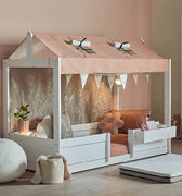 Fabric for Top Construction incl. Garland - Happy Rabbit | LIFETIME Kidsrooms