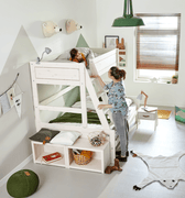 Family Bunk Bed with Ladder 90/120x200 cm Bed LIFETIME Kidsrooms