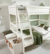 Family Bunk Bed with Ladder 90/140x200 cm Bed LIFETIME Kidsrooms