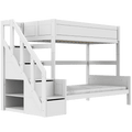 Family Bunk Bed with Staircase 90/120x200 cm Bed LIFETIME Kidsrooms