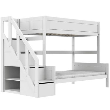Family Bunk Bed with Staircase 90/120x200 cm Bed LIFETIME Kidsrooms
