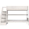 Family Bunk Bed with Staircase 90/120x200 cm Bed LIFETIME Kidsrooms