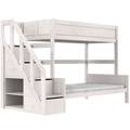 Family Bunk Bed with Staircase 90/120x200 cm Bed LIFETIME Kidsrooms