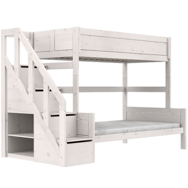 Family Bunk Bed with Staircase 90/120x200 cm Bed LIFETIME Kidsrooms