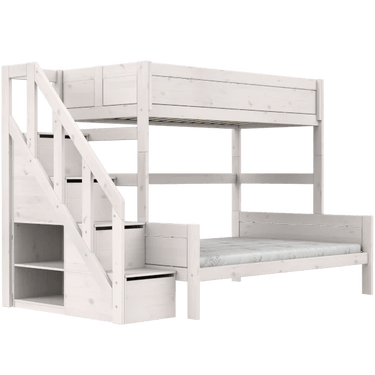 Family Bunk Bed with Staircase 90/140x200 cm Bed LIFETIME Kidsrooms