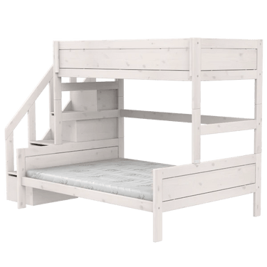 Family Bunk Bed with Staircase 90/140x200 cm Bed LIFETIME Kidsrooms