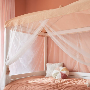 Four Poster Canopy Bed 120x200 cm Bed LIFETIME Kidsrooms
