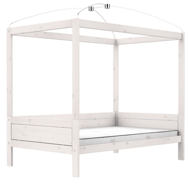 Four Poster Canopy Bed 120x200 cm Bed LIFETIME Kidsrooms