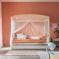 Four Poster Canopy Bed 120x200 cm Bed LIFETIME Kidsrooms