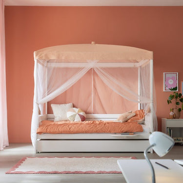 Four Poster Canopy Bed 120x200 cm Bed LIFETIME Kidsrooms