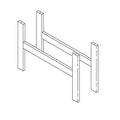 Frame for Mid Sleeper Bed Rebuild Part LIFETIME Kidsrooms