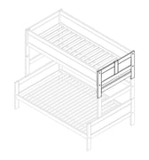 Headboard with opening for Children's Bed Rebuild Part LIFETIME Kidsrooms