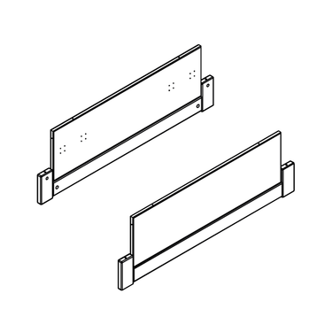 Head/Footend Parts for Cabin Bed 120 cm Rebuild Part LIFETIME Kidsrooms
