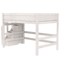 High Sleeper Bed 152 with Staircase 120x200 cm LIFETIME Kidsrooms