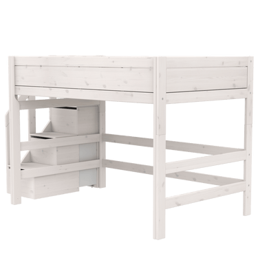 High Sleeper Bed 152 with Staircase 120x200 cm LIFETIME Kidsrooms