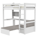 High Sleeper Bed 177 cm Study & Relax - Elements LIFETIME Kidsrooms