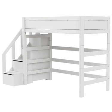High Sleeper Bed 177 cm with Staircase Bed LIFETIME Kidsrooms