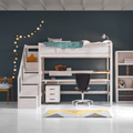 High Sleeper Bed 177 with Staircase 120x200 cm LIFETIME Kidsrooms