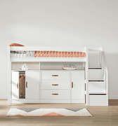 High Sleeper Bed incl. Storage 152 cm Bed LIFETIME Kidsrooms