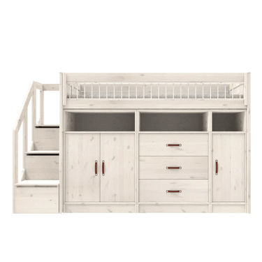 High Sleeper Bed incl. Storage 152 cm Bed LIFETIME Kidsrooms